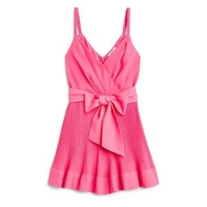 Milly Sexy NWT Pretty in Pink Azalea Livy Pleated Mini Dress **Size 2** 🔥🔥
